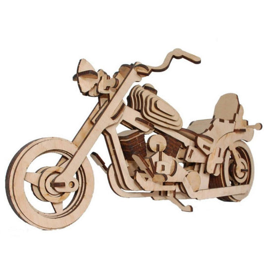 Harley Davidson 3D model puzzle